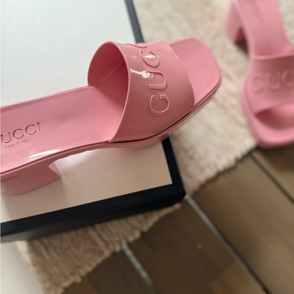 Gucci Pink Mules - Picture 4 of 4